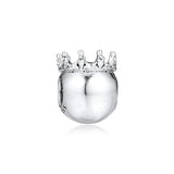 925 Sterling Silver Princess Beads for Charms Bracelets