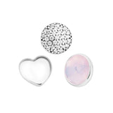 925 Silver October Petites Charm Beads Locket Pendant Necklace for Women