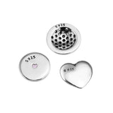 925 Silver October Petites Charm Beads Locket Pendant Necklace for Women