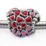 925 Silver Bracelet Charms Burst of Love Silver Beads DIY Jewelry