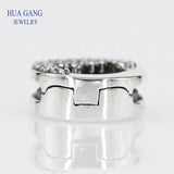 925 Sterling Silver Sparkling Icicles Charms for Bracelet Making