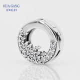 925 Sterling Silver Sparkling Icicles Charms for Bracelet Making