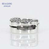 925 Sterling Silver Sparkling Icicles Charms for Bracelet Making