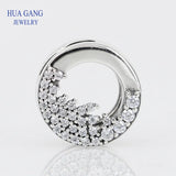 925 Sterling Silver Sparkling Icicles Charms for Bracelet Making