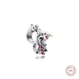 European Bracelet 925 Sterling Silver Ox Charms Beads DIY Jewelry Making