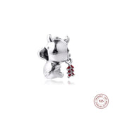 European Bracelet 925 Sterling Silver Ox Charms Beads DIY Jewelry Making