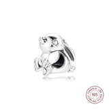 Sterling Silver Nini the Rabbit Bead for Bracelet