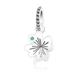 925 Silver Number Books Dangle Charm Beads