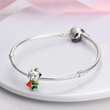 925 Silver Frog Prince Charms Beads for Bracelet Necklace
