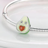 Silver Charms Beads Pendant Bracelet Necklace for Women