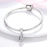 Silver Ancient Teacup Charm Bracelet DIY Jewelry