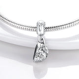 Silver Ancient Teacup Charm Bracelet DIY Jewelry