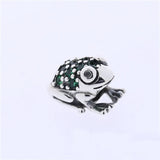 925 Silver Bead Princess Frog Charm Bracelet DIY Jewelry