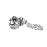 925 Silver Heart Family Tree Safety Chain Charms for Bracelet DIY