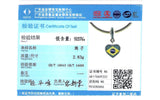 925 Sterling Silver Brazilian Heart Flag Charms for Beads Bracelets