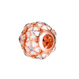 925 Sterling Silver Rose Charms for Bracelets - Fine Jewelry