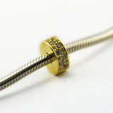 925 Silver Shining Elegance Spacer Beads - Plated Charm Bracelets