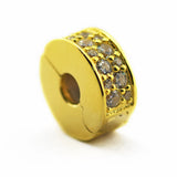 925 Silver Shining Elegance Spacer Beads - Plated Charm Bracelets