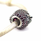 925 Silver Strawberry Bead for Charms Bracelets