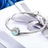 925 Sterling Silver Journey Beads Enamel Charms Bracelets
