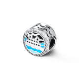 925 Sterling Silver Journey Beads Enamel Charms Bracelets