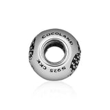Love of My Life Beads With CZ 925 Silver Jewelry