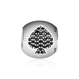 Love of My Life Beads With CZ 925 Silver Jewelry