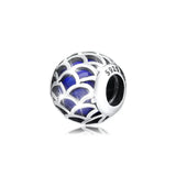 Nature's Radiance CZ Beads 925 Sterling Silver Charms Bracelet Fit