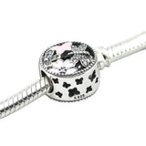 Springtime Openwork Beads 925 Sterling Silver Charms