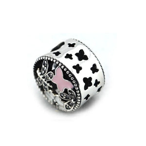 Springtime Openwork Beads 925 Sterling Silver Charms