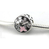Springtime Openwork Beads 925 Sterling Silver Charms