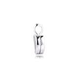 Heart Locket Charms 925 Silver for Europe Beads Bracelets