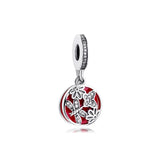 Springtime Dangle Charms 925 Sterling Silver Jewelry