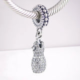Europe Bracelets Dazzling Silver Beads 925 Sterling Silver DIY Charms