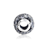 Europe Bracelets & Necklace Oriental Fan Charms 925 Sterling Silver Beads