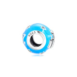 Fantasyland Castle Bead 925 Sterling Silver Charm for Europe Bracelets