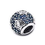 Europe Charms Bracelets 925 Silver Midnight Stars Beads