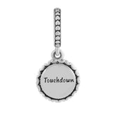 925 Silver Football Dangle Bead for European Charms Bracelets