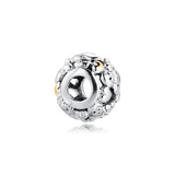 Family Charms Bracelet Beads 925 Silver Jewelry