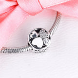 Hearts of Love Beads 925 Sterling Silver European Charms Bracelets