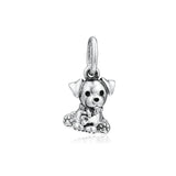 Labrador Puppy Bead 925 Silver Charm for European Bracelets