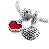 Mother and Daughter Beads 925 Sterling Silver Jewelry