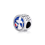 925 Silver Radiant Rat Bead for Europe Charms Bracelets