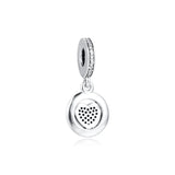 Europe Charms Bracelets Heart Bead 925 Sterling Silver Jewelry