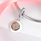 Europe Charms Bracelets Heart Bead 925 Sterling Silver Jewelry