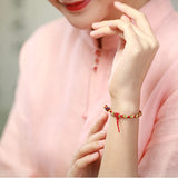 Tibetan Buddhist Knots Lucky Rope Bracelet Prayer Amulet