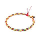 Tibetan Buddhist Knots Lucky Rope Bracelet Prayer Amulet