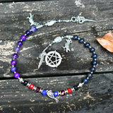 Five Elements Pagan Prayer Beads Meditation Worry Beads