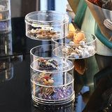 5-Layer Multifunctional Jewelry Box Display Stand Organizer Case