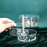 5-Layer Multifunctional Jewelry Box Display Stand Organizer Case